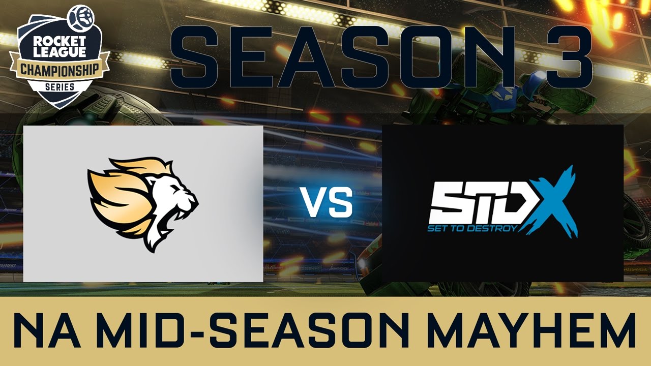 Selfless Gaming vs SetToDestroyX NA Midseason Mayhem - RLCS S3