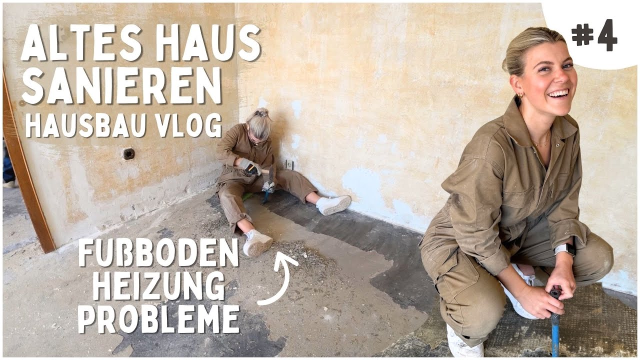 60er JAHRE HAUS SANIEREN IN EIGENLEISTUNG: Fußbodenheizung mit Schwierigkeiten… | Kleinstadtcoco