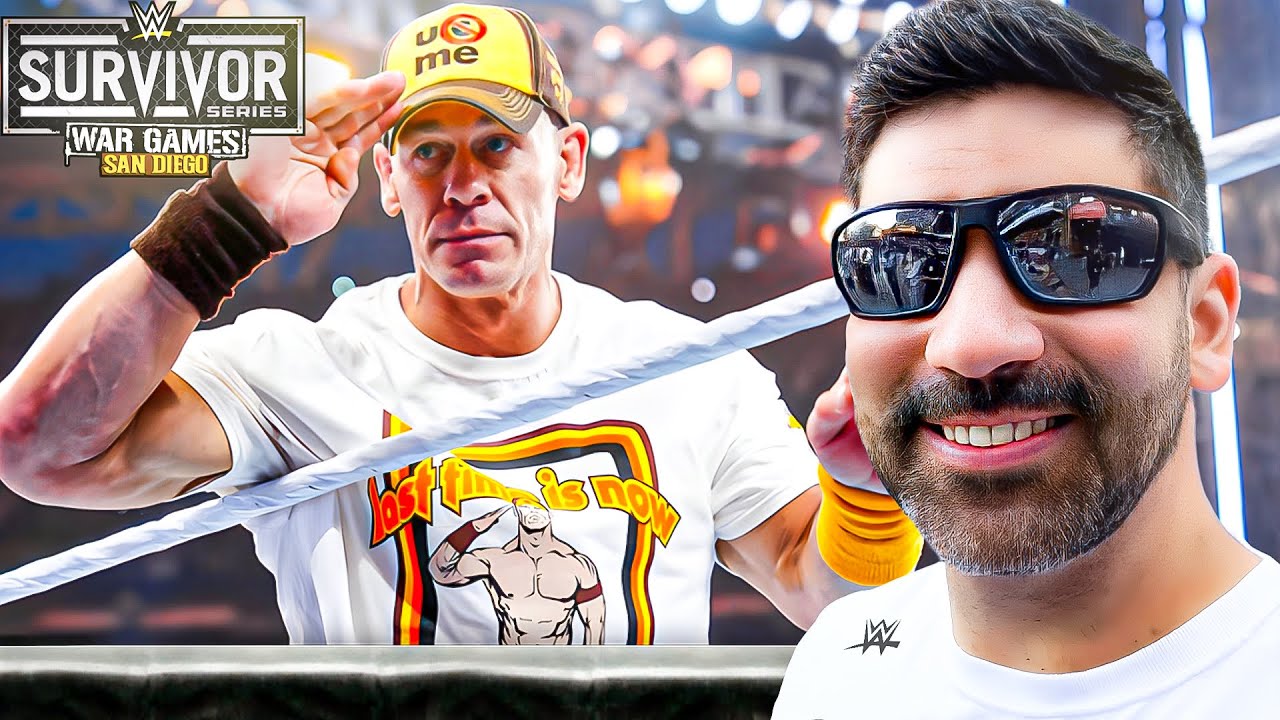 Я получил билеты RING SIDE на WWE Survivor Series War Games!