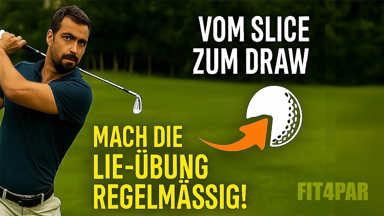 Vom Slice zum DRAW – mach die Lie-Übung regelmässig ⛳️ #fit4par #golftips