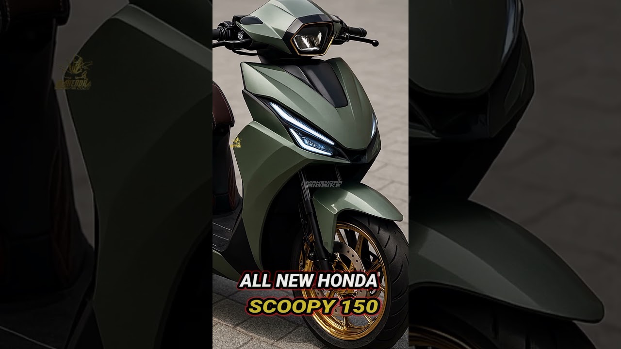 AKHIRNYA MELUNCUR❗ALL NEW SCOOPY 150 DISAIN LEBIH KEREN DARI VESPA MATIC!? YAMAHA FILANO PANIK !!