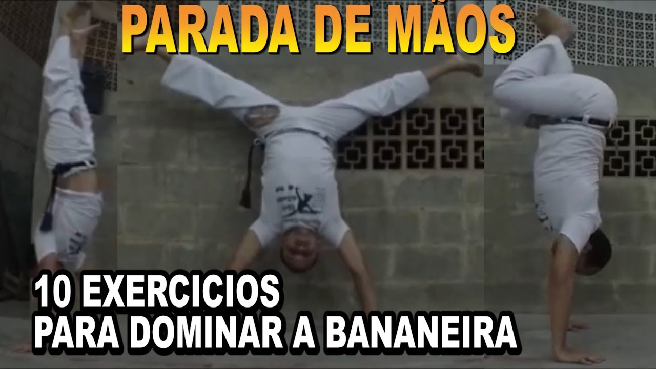 Os 10 melhores Exercícios para Bananeira (Exercícios para dominar a parada de mãos) HANDSTAND
