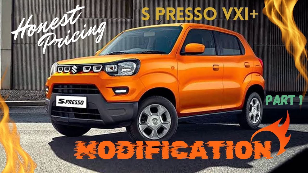 S Presso VXI / S Presso modification / Kolkata best and cheap car modification shop / Lord S Presso