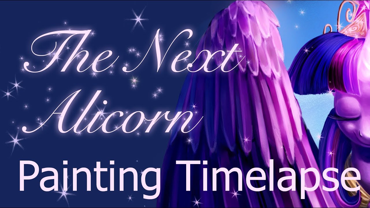 The Next Alicorn (Tee Design Timlapse)