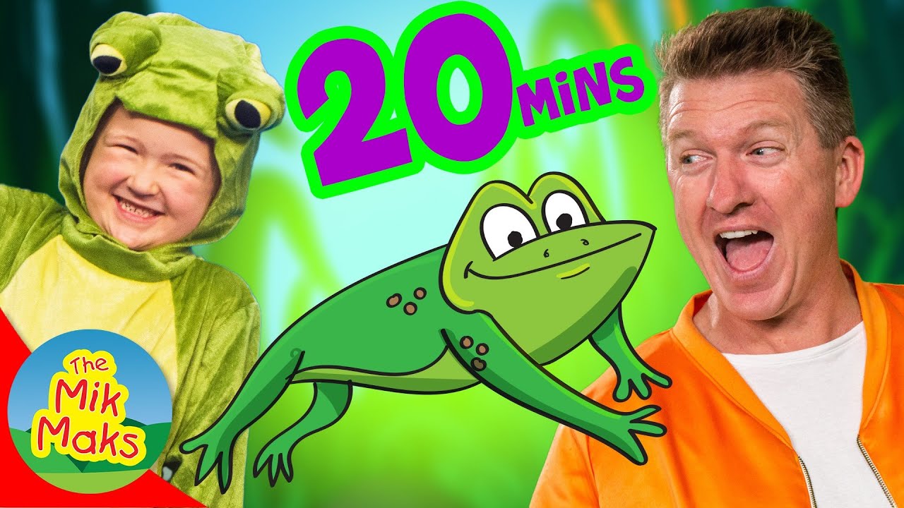 Five Little Speckled Frogs and More | Nursery Rhymes and Kids Songs | The Mik Maks