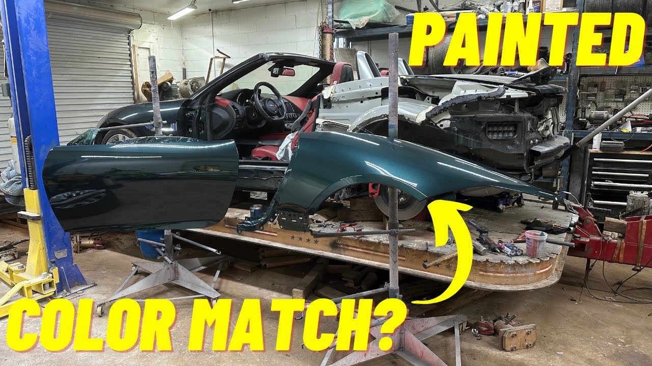 JAGUAR F-TYPE S PAINTING THE QUARTERPANEL & DOOR WILL IT MATCH?