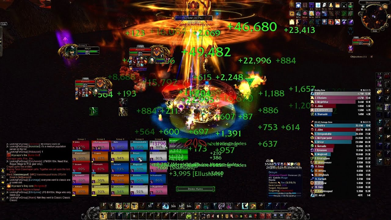 Heroic Alysrazor 25m - Holy Priest POV (100 parse) | Firelands