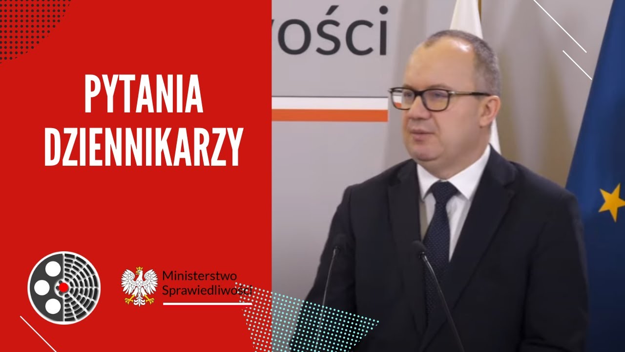 [MS]: A. Bodnar: Pytania dziennikarzy [Ziobro, przewlekłość sąd&oacute;w, status neosędzi&oacute;w, A. Duda]