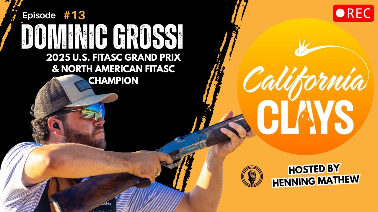 Dominic Grossi - 2025 U.S. FITASC Grand Prix & North American FITASC Champion