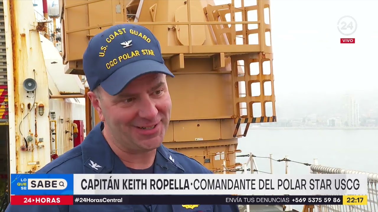 Conocimos por dentro el rompehielos Polar Star