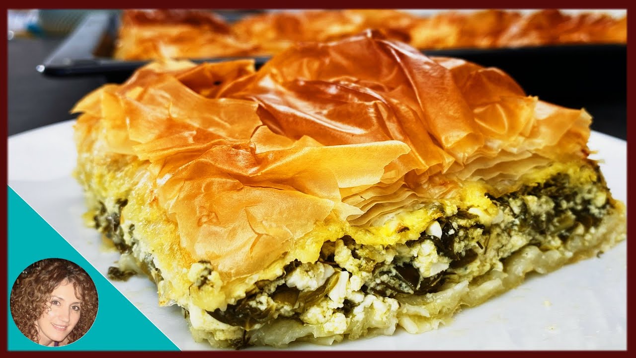 How to make THE BEST Greek Spinach Pie (Spanakopita)