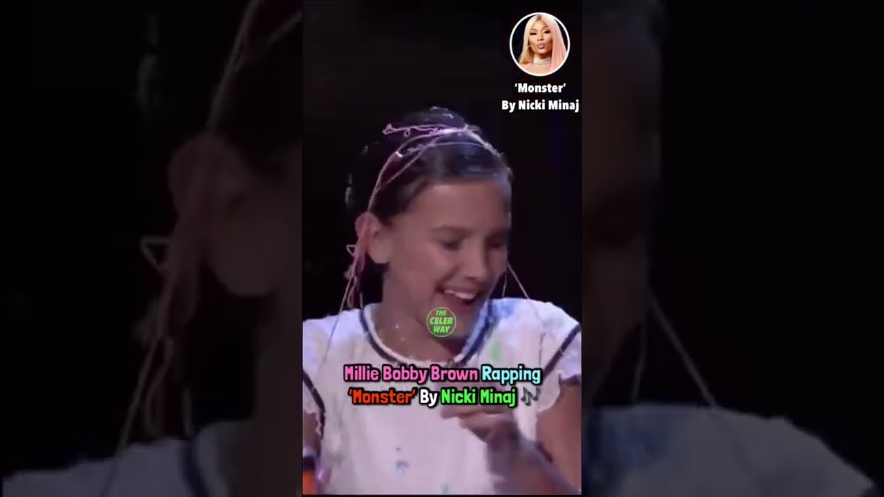 Millie Bobby Brown Raps Nicki Minaj’s Song ‘Monster’