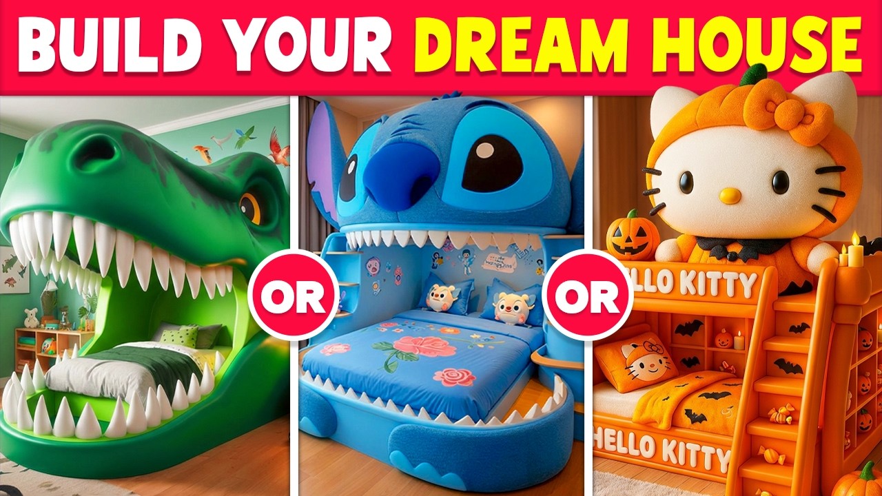 Would You Rather? Build Your New 2026 Fantasy House 🏡✨🌈🧸