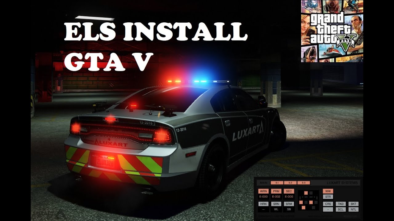 GTA 5  (Emergency Lighting System )ELS Install