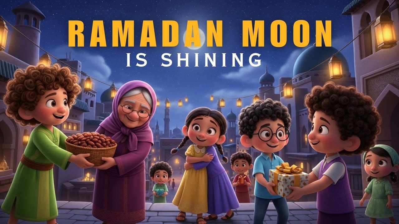 Welcoming Ramadan | Special Song for kids Ramadan | Month of Blessing | Ramadan is here