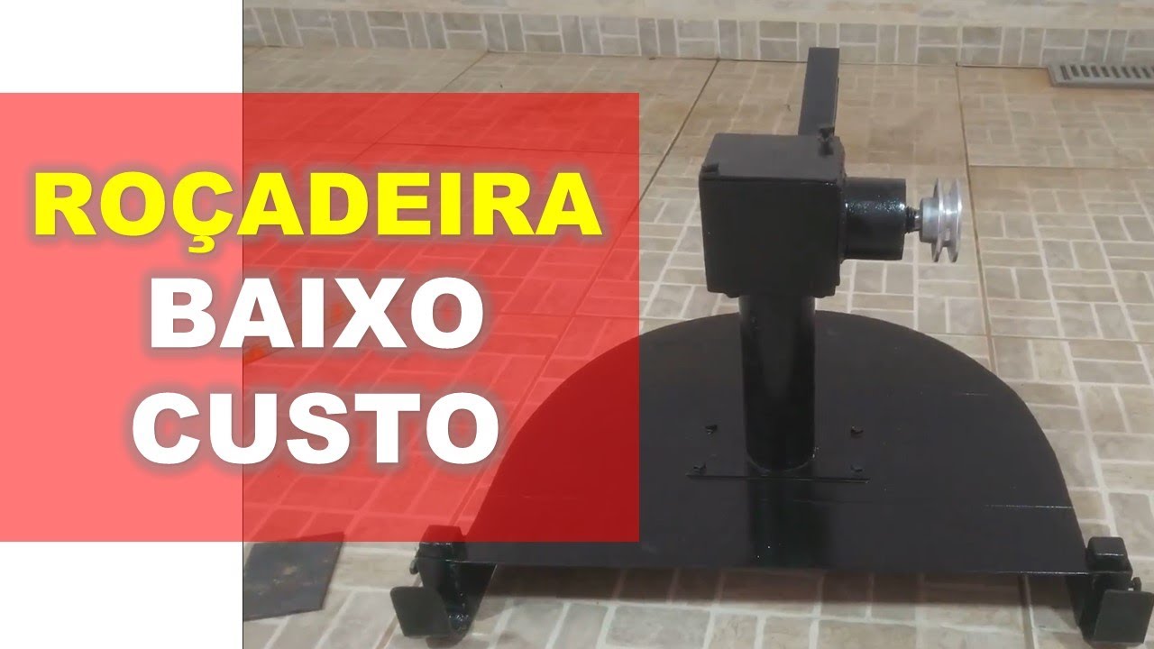Roçadeira Frontal, faça você mesmo.