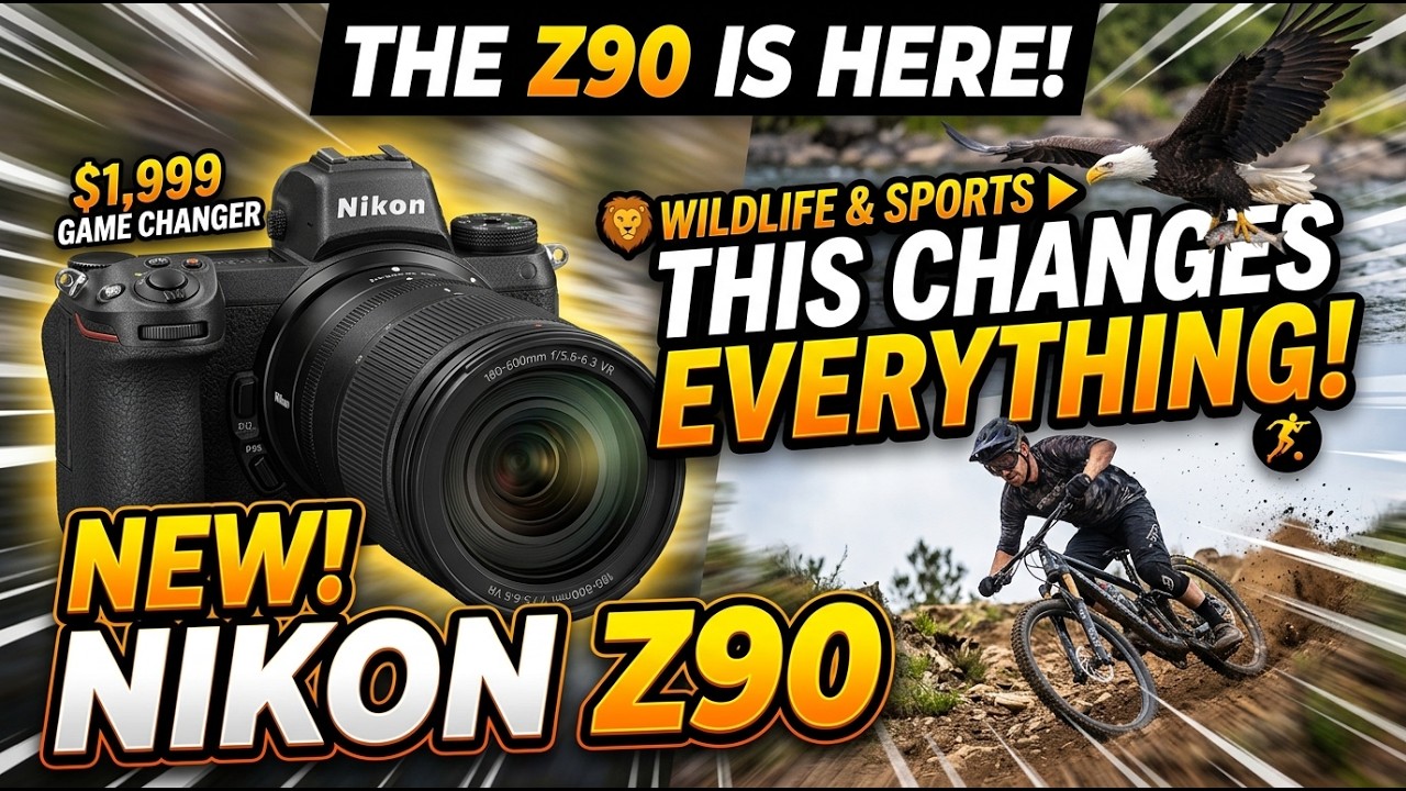 Why The $1,999 Nikon Z90 Changes EVERYTHING For Wildlife & Sports Photographers