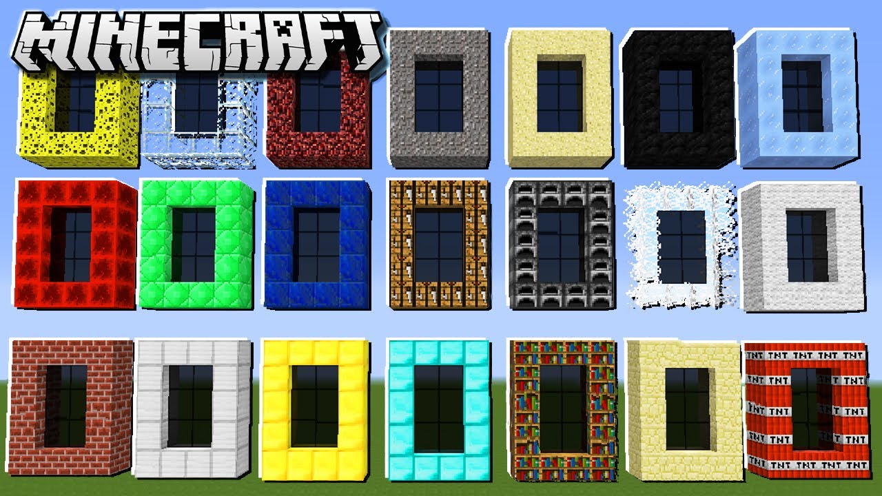 NEW PORTALS to ANY DIMENSION in Minecraft!