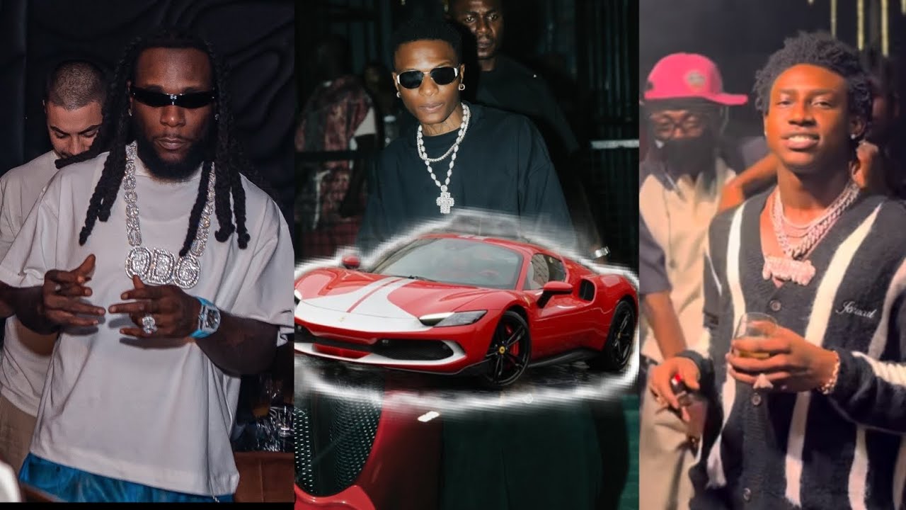 Burna Boy invites Shalipopi To his Studio For Laho Remix As Wizkid Buy Another 1.5 Billion Ferrari