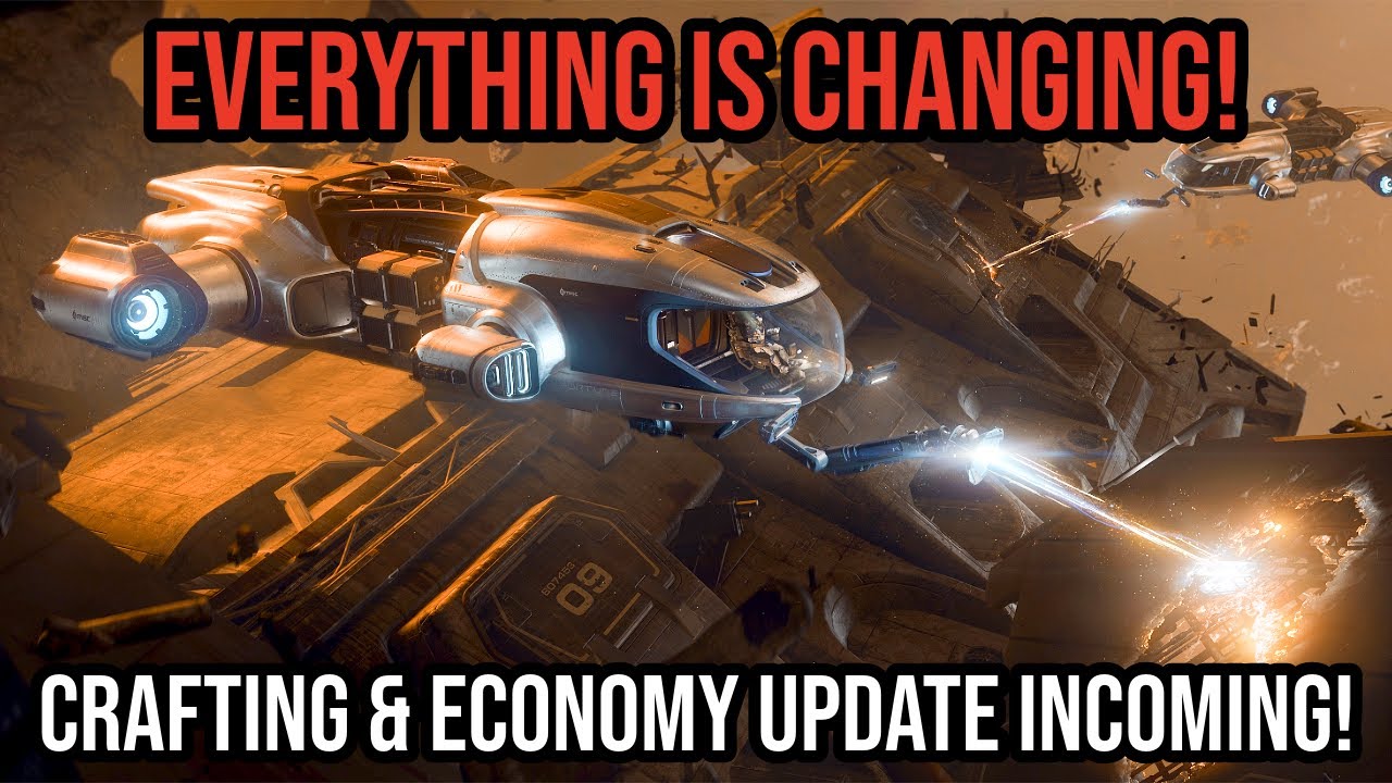 Star Citizen EVERYTHING IS CHANGING?! Alpha 4.6, Crafting & Economy Update!