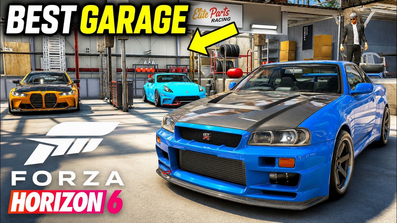 Лучший гараж в Forza Horizon 6!! (Форсаж)