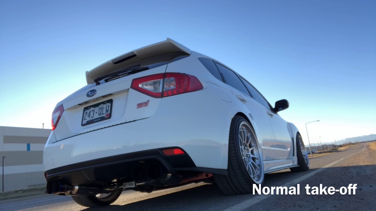 ‘08 Subaru STi with Invidia R400 + Catless DP + Tomei ELH (Launch + In Cabin)
