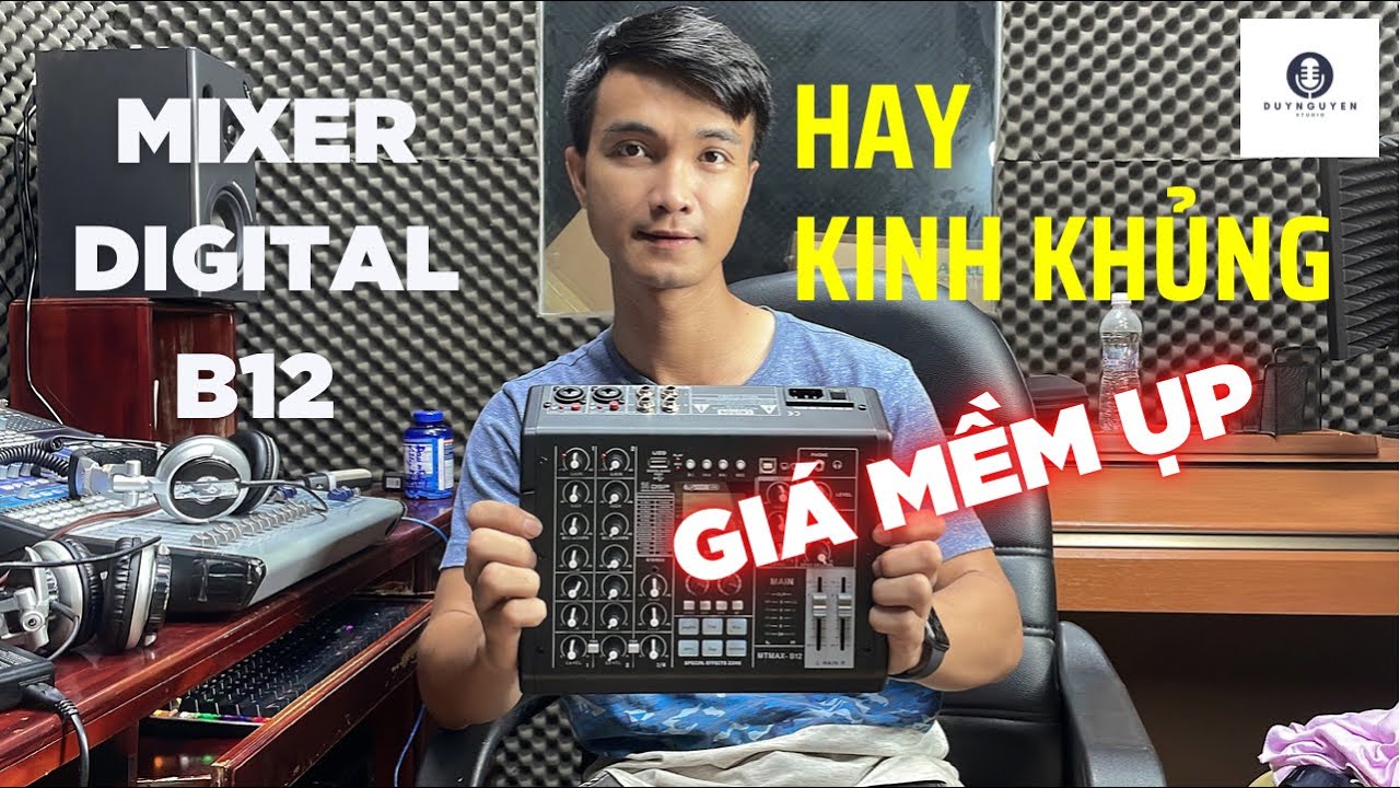 Mixer MTMAX B12 | Mixer số hay nhất hiện nay