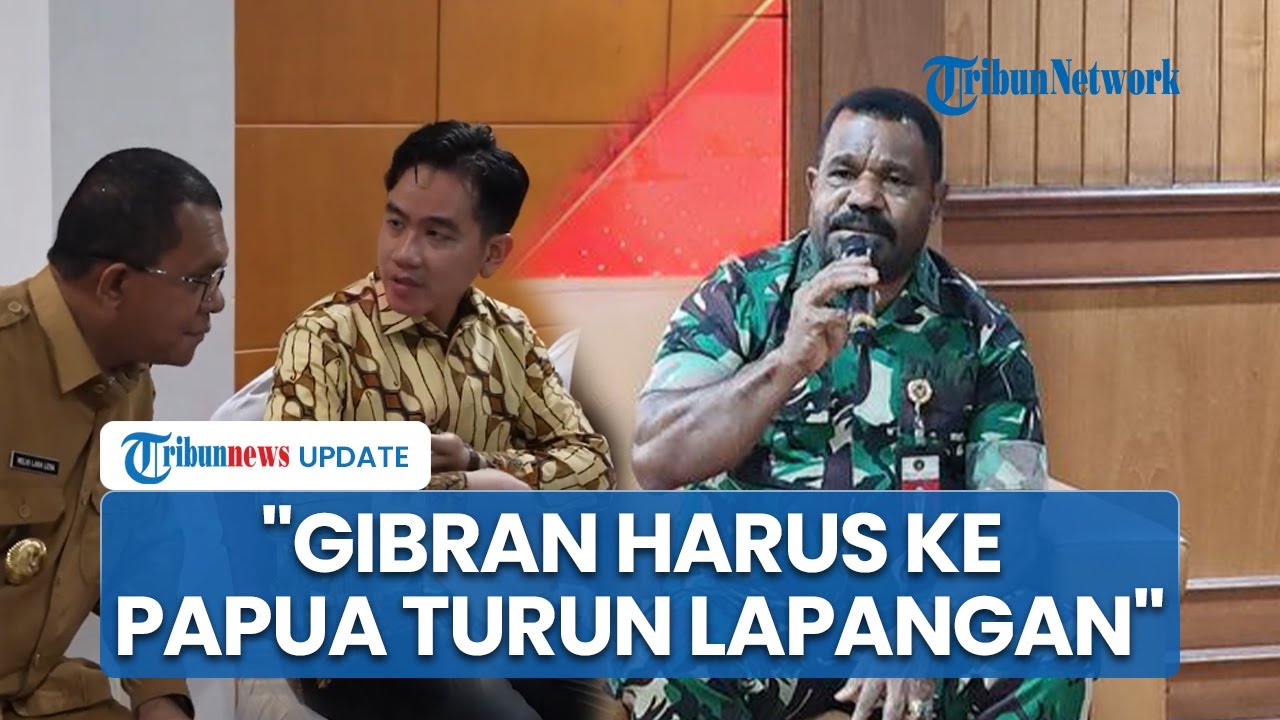 DPO OPM Lenis Kogoya Minta Wapres Gibran Datang Langsung ke Papua: Harus Turun Lapangan