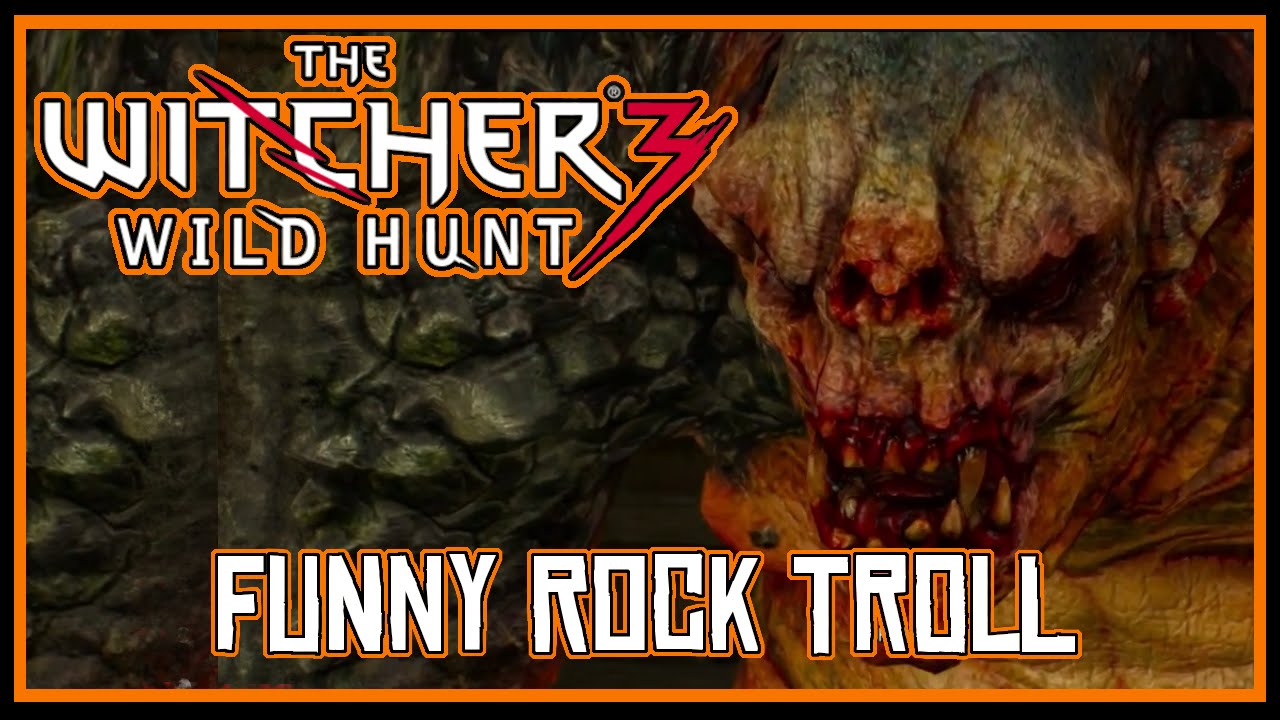 The Witcher 3: Funny Rock Troll Dialogue