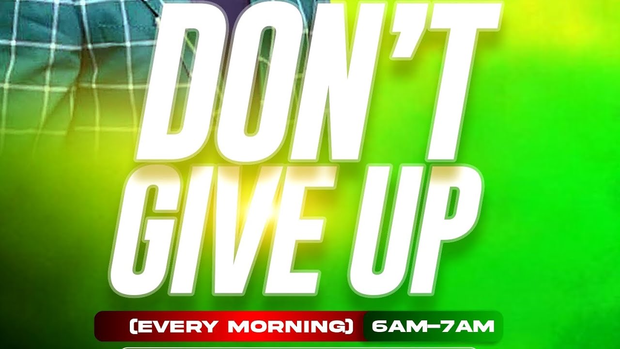 EARLY MORNING PRAYERS ( PASTOR ALEX OMOKUDU)