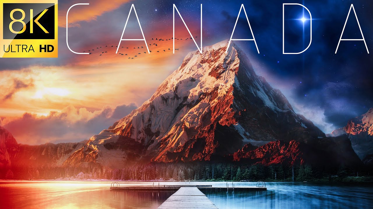 100 Beautiful 8K Nature Photos In Canada | Canada 8K ULtra HD Slideshow 2021 | Video 8K 60fbs