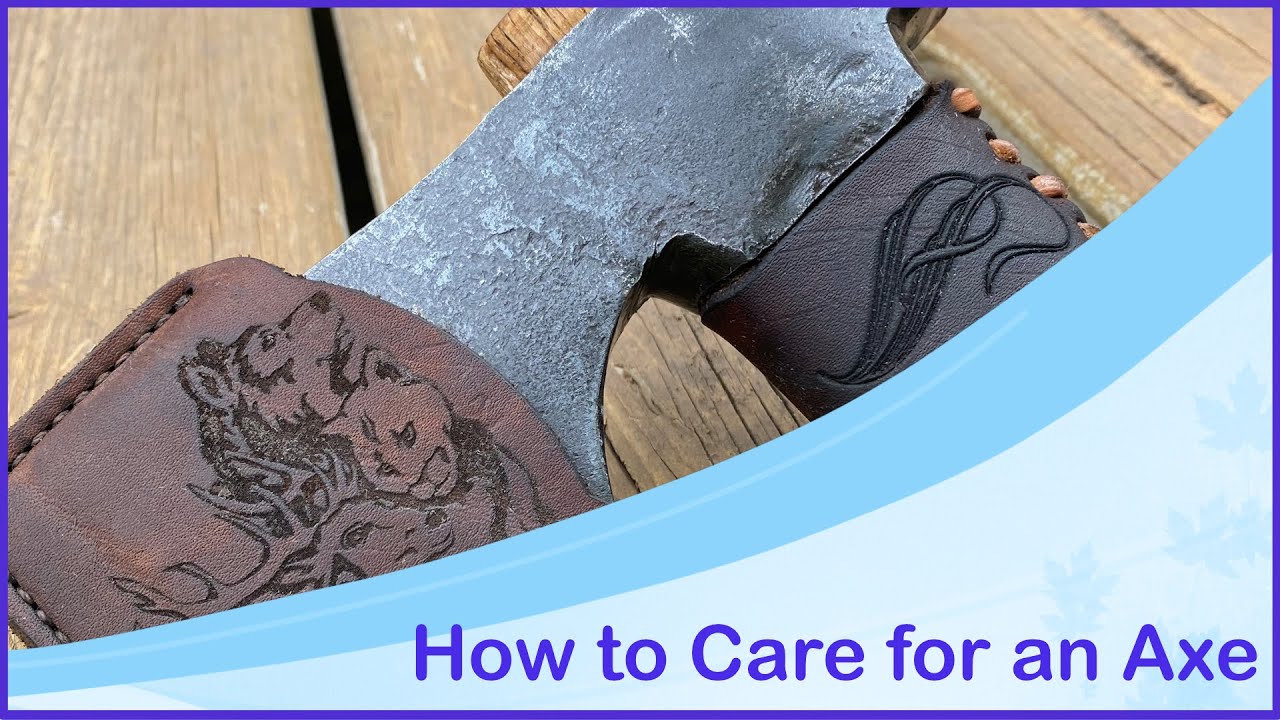 How to Care for an Axe - Wetterlings Bushman Axe