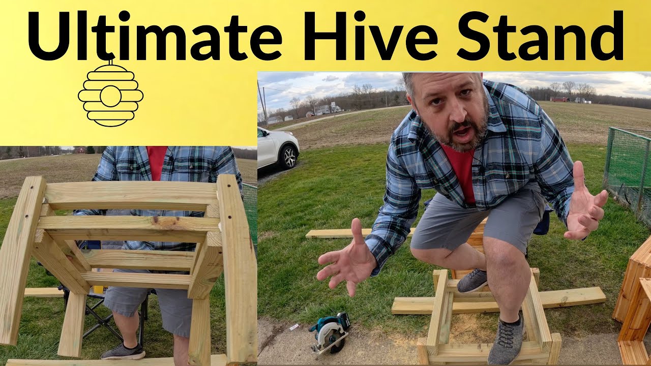 ULTIMATE Single Hive Stand Build !