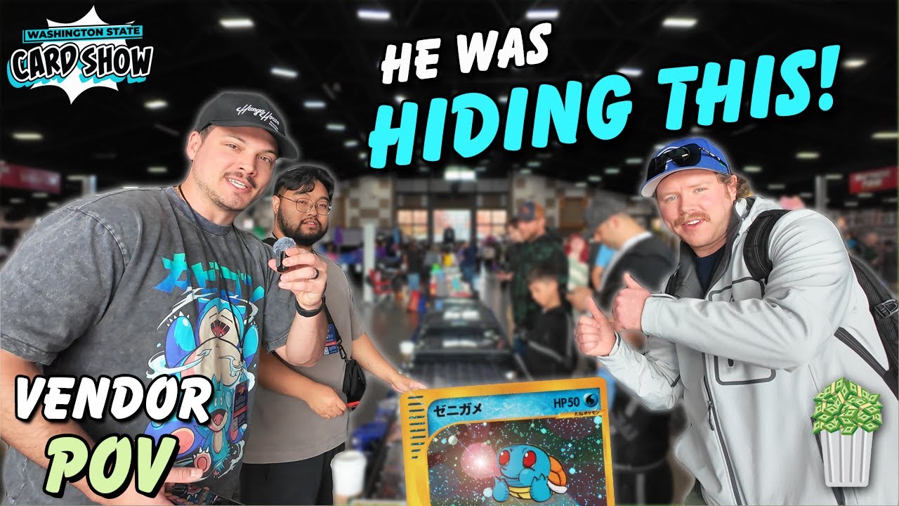 This Small Show Had Hidden GEMS! Washington State Card Show Vendor POV Day 2!