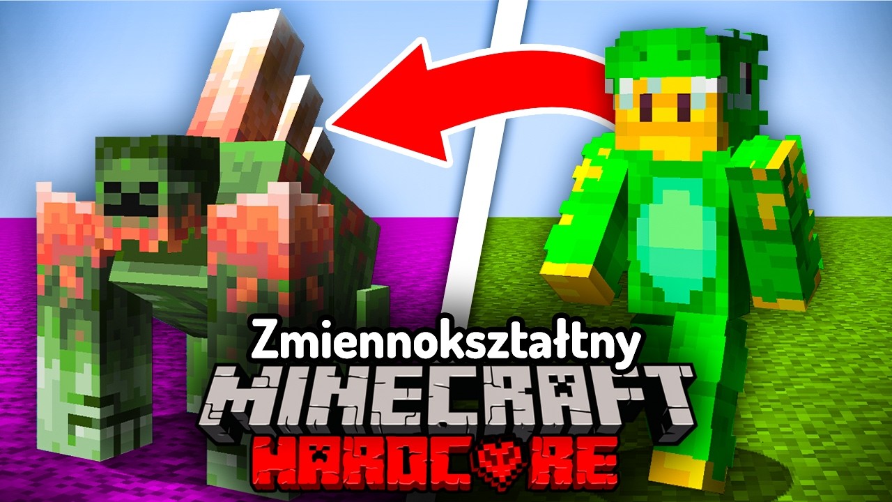 100 DNI jako MINECRAFT ZMIENNOKSZTAŁTNY