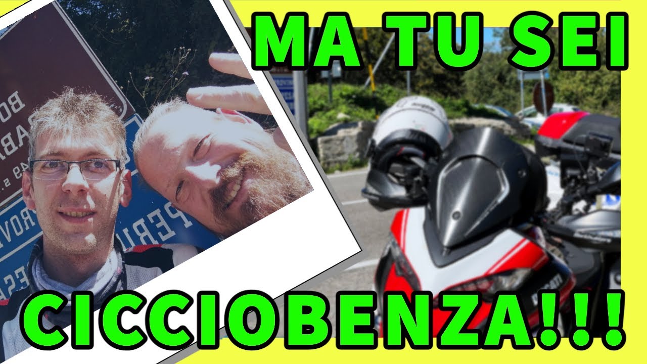 Un follower mi riconosce! - Sua maestà Bocca Trabaria in Ducati.