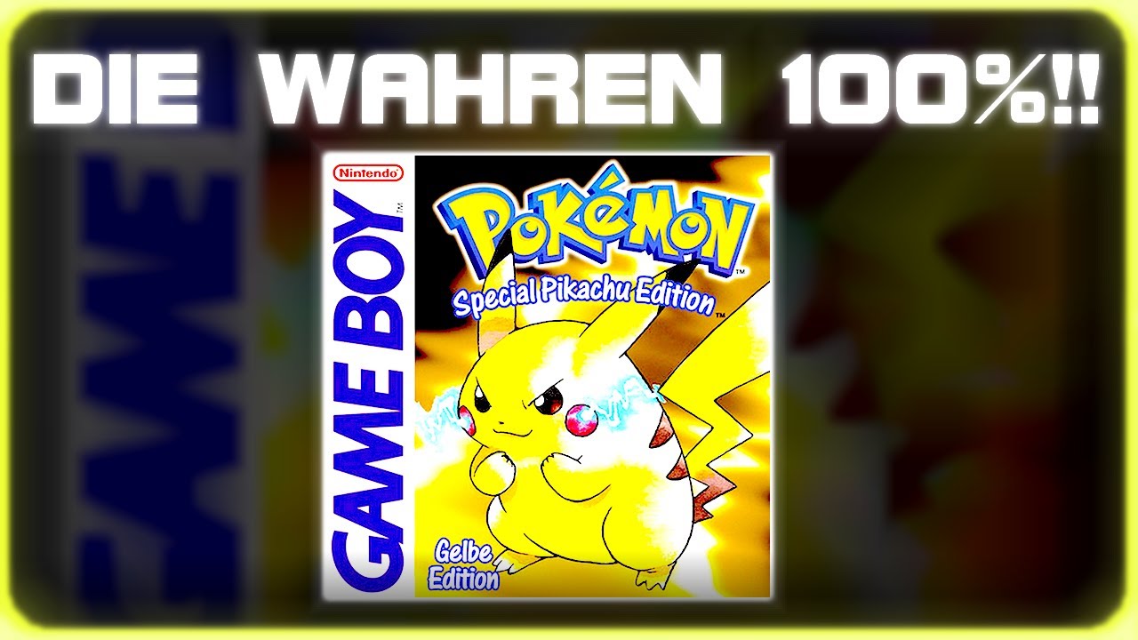 NIEMAND tut sich diesen Pokémon Gelb Run an