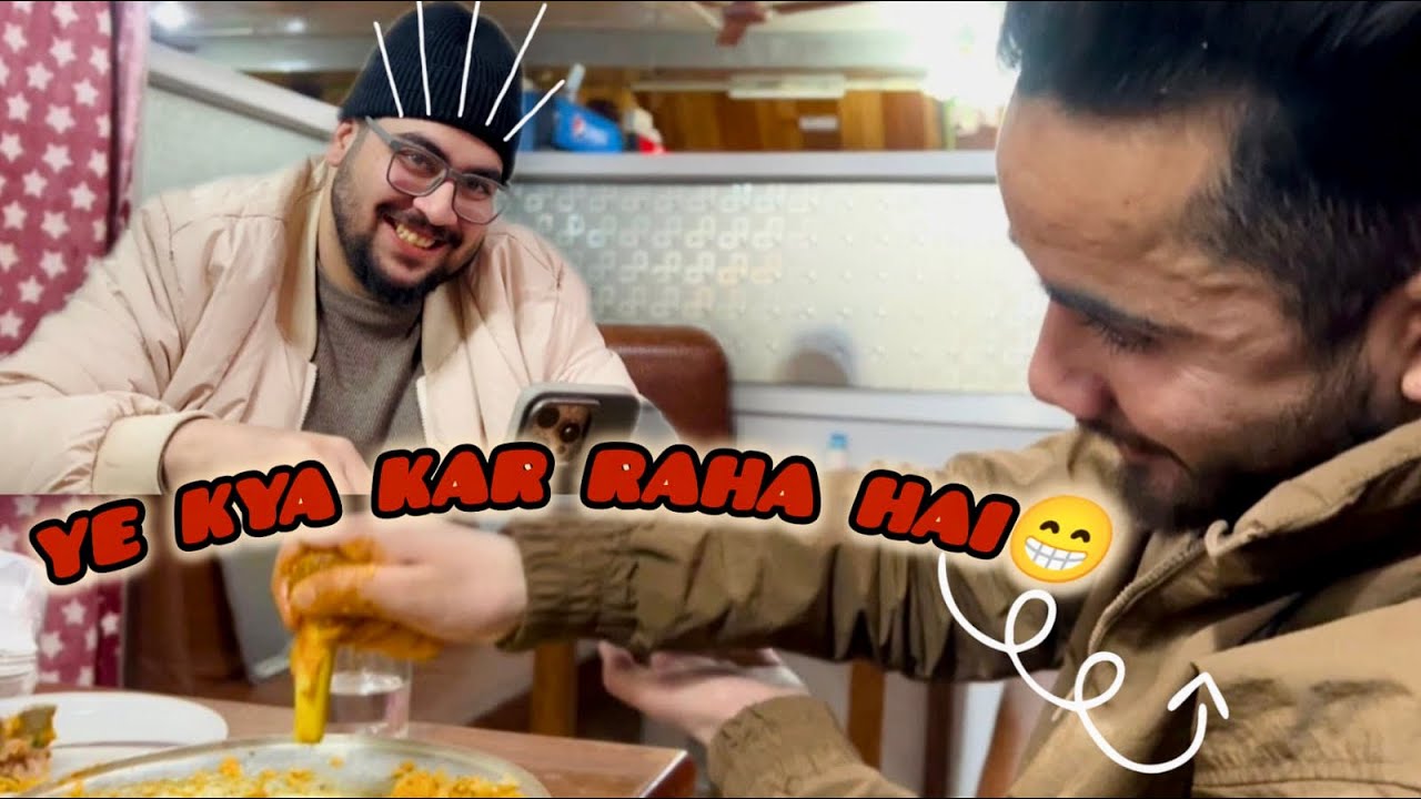 Ye Banda Kha Raha Hai Ya Experiment Kar Raha Hai? 😳😂//Dost Ko Restaurant Le Gaya… Aur Phir Ye Hua 😂