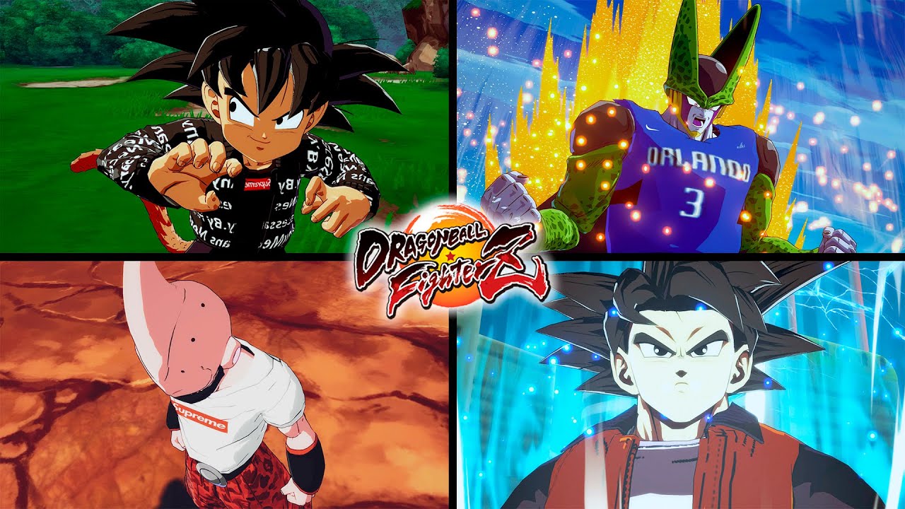 DRIPPIEST COSTUMES | Dragon Ball FighterZ Mods