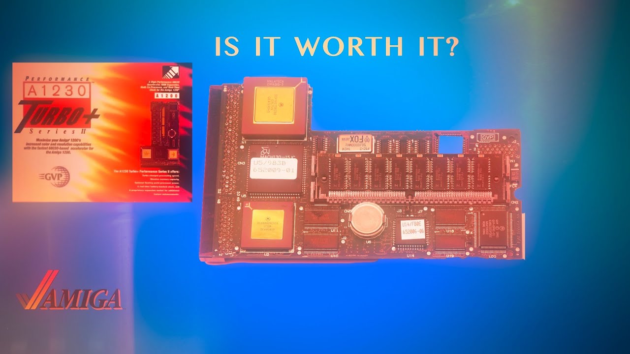Is it enough? Amiga 1200 and GVP1230+ Benchmarked!