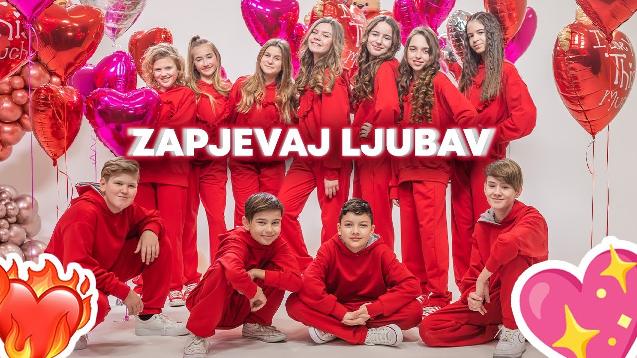 ZAPJEVAJ LJUBAV - Zagrepčanke i dečki (Official Music Video) SRETNO VALENTINOVO