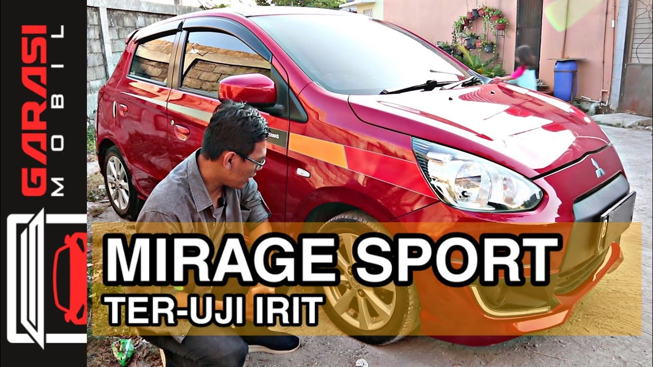 REVIEW MOBIL MITSUBISHI MIRAGE SPORT GLS AT 2015 | SI KECIL IRIT..