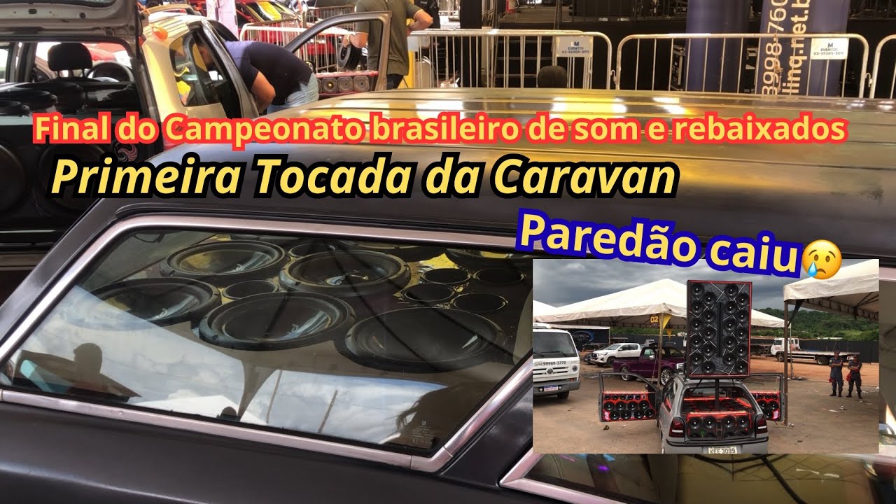 Final Campeonato brasileiro de som🫡! Primeira tocada da Caravan🏄🏾‍♂️ deu ruim pro paredão😢