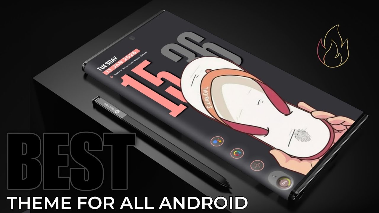 Keren Aesthetic Tema HP Untuk Semua Android 🔥
