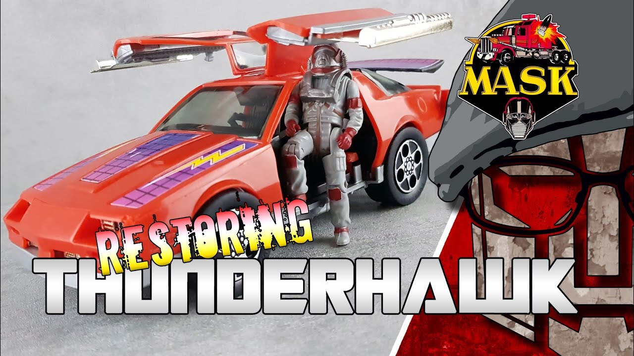 Rebuilding M.A.S.K. #27: Thunderhawk reparieren/restaurieren (deutsch/German)