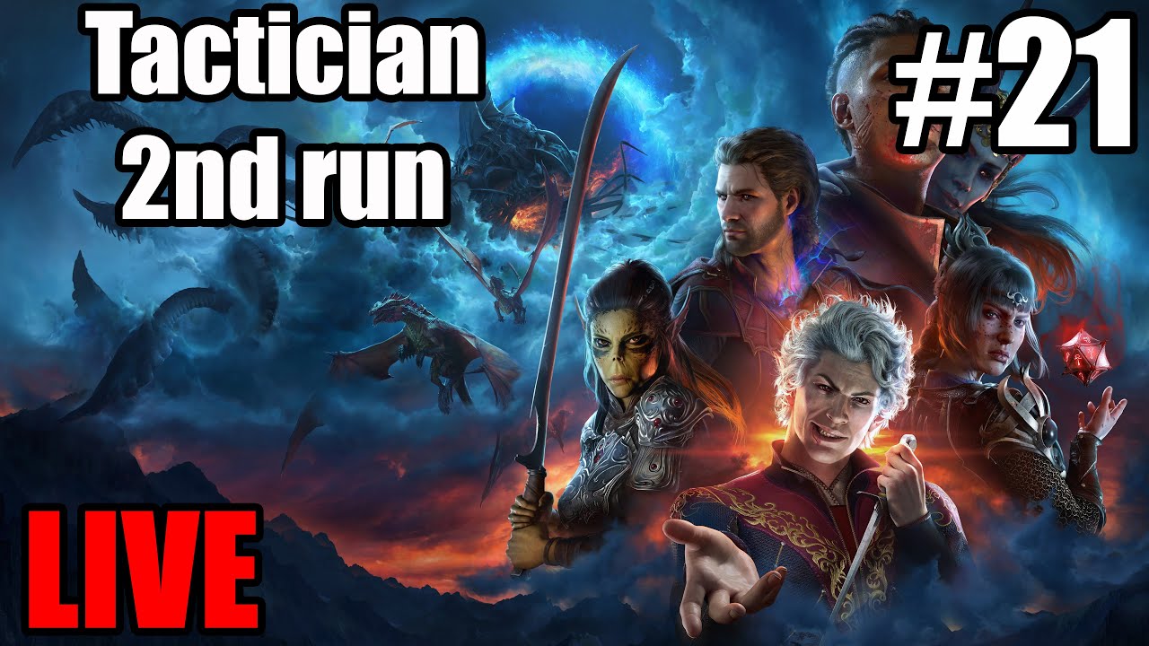Saatnya rematch Ansur | Baldur's Gate 3 Tactician mode #21
