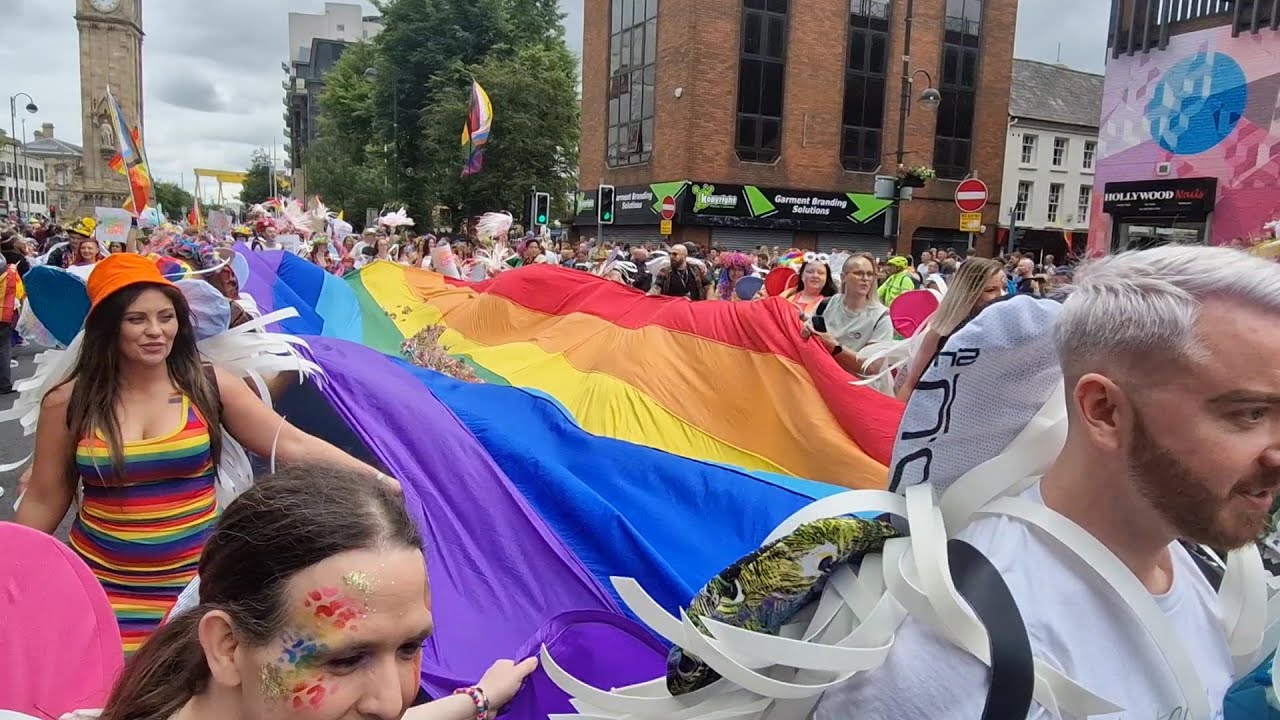 Images from Belfast PRIDE 2024