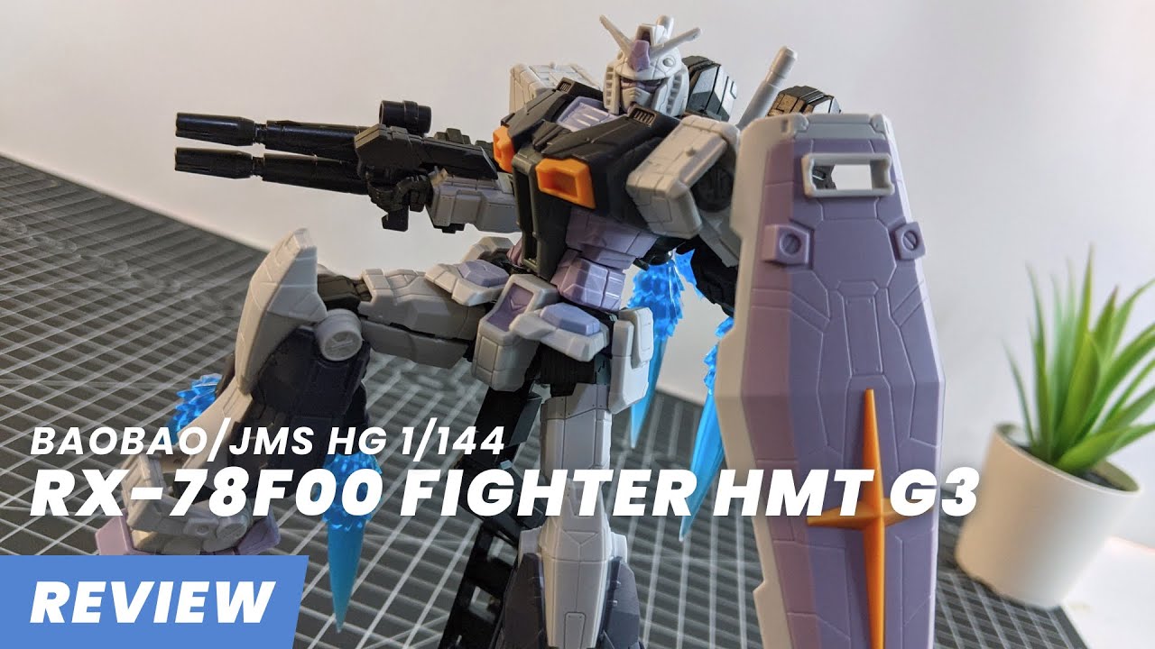 Bagus! Tanpa Ada Kekurangan? BaoBao [JMS] HG 1/144 RX-78F00 Fighter HMT G3 Review - Bahasa Indonesia