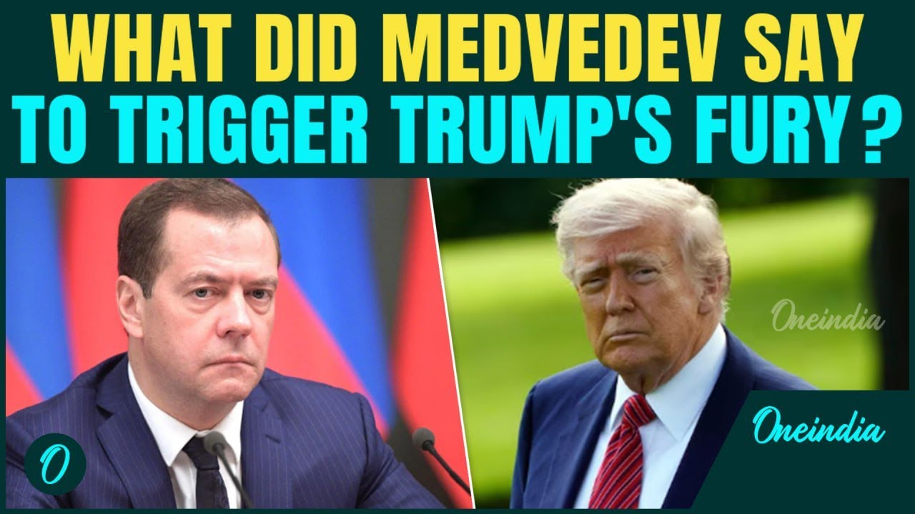 Trump Vs Medvedev: Medvedev Warns Trump Of War Over Ultimatum, Trump Calls Him 'Failed&hellip;' In Rebuke