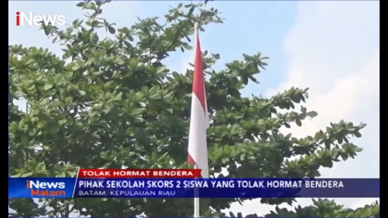 Siswa Tolak Hormat Bendera, Kepala Sekolah SMPN Batam Jelaskan Dua Hukuman - iNews Malam 29/11